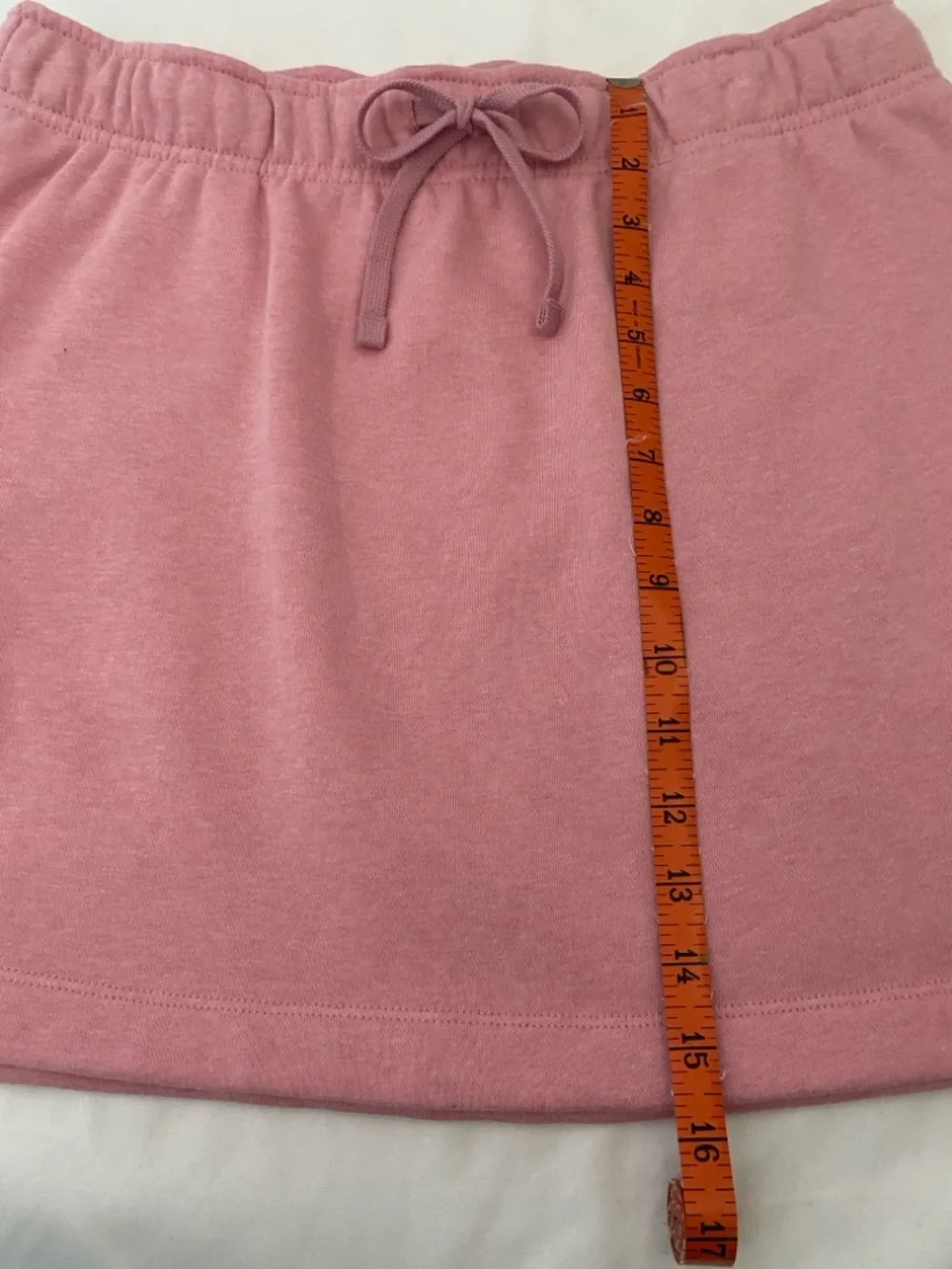 Nike Pink Drawstring Athletic Skirt